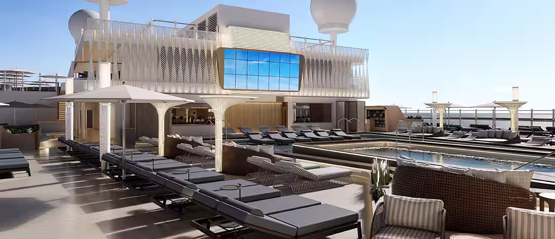 Main pool deck
