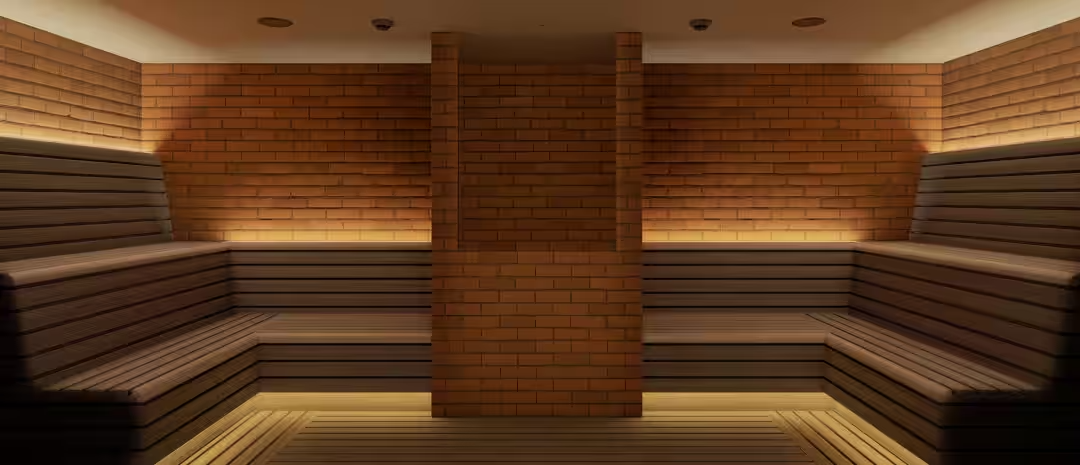 Clay sauna