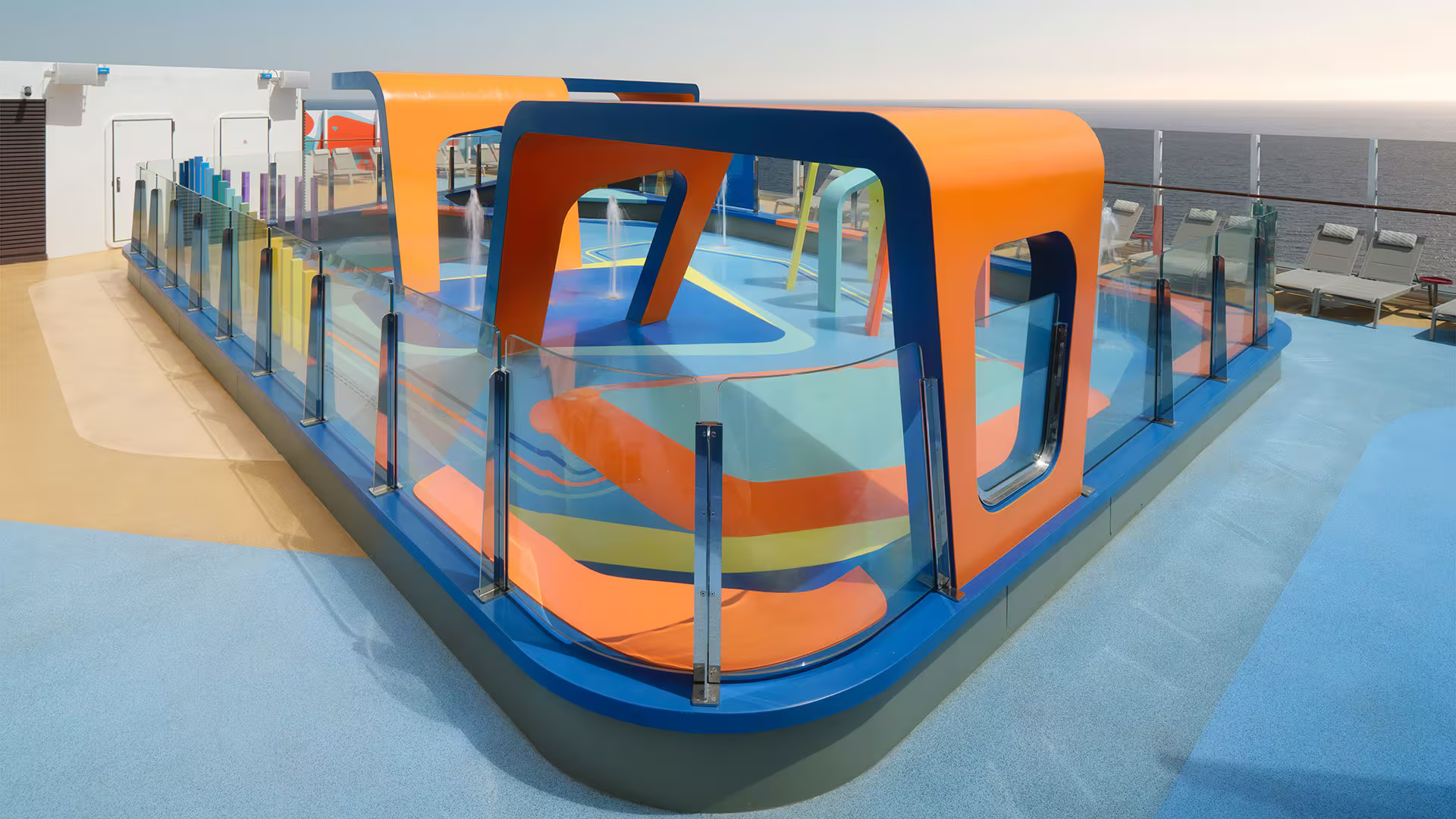 Kids’ aqua park