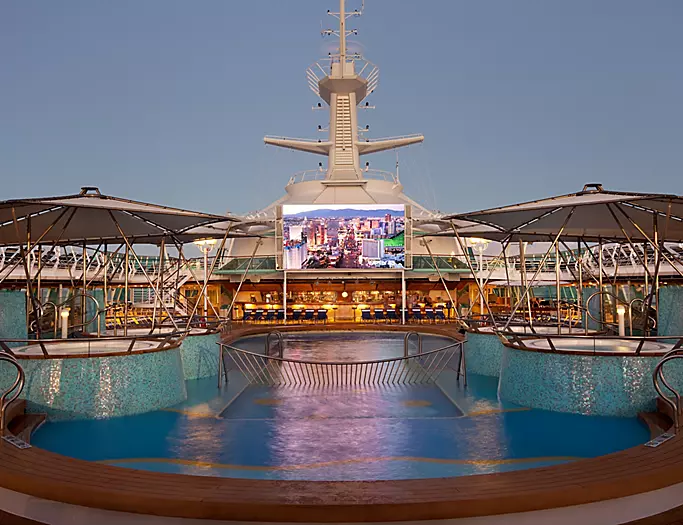 Outdoor movie nights
