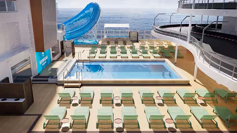 Pool deck
