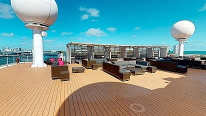Rooftop terrace